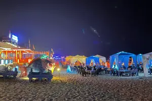 Baga Beach Night